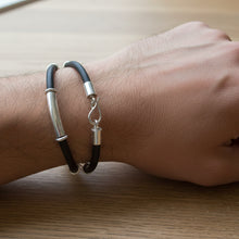 Load image into Gallery viewer, Romana Bracelet - Bold Wide Design in .925 Sterling Silver