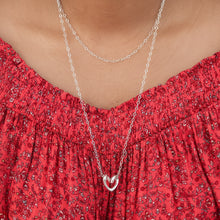 Load image into Gallery viewer, Largo Necklace - Handmade Long 40 Inch .925 Sterling Silver Necklace in Mexican Silver