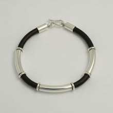 Load image into Gallery viewer, Romana Bracelet - Bold Wide Design in .925 Sterling Silver
