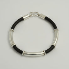 Load image into Gallery viewer, Romana Bracelet - Bold Wide Design in .925 Sterling Silver
