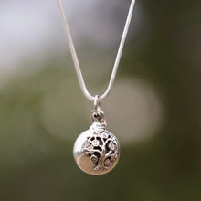 Load image into Gallery viewer, Arbol de la Suerte Pendant - Handmade Tree of Life .925 Sterling Silver Harmony Pendant in Mexican Silver
