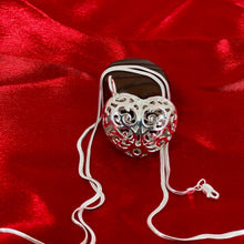 Load image into Gallery viewer, Alteza Pendant, heart pendant, sterling silver, .925 silver, mexican silver
