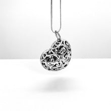 Load image into Gallery viewer, Alteza Pendant, heart pendant, sterling silver, .925 silver, mexican silver
