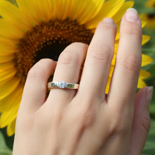 Load image into Gallery viewer, Enamorado Ring – Romantic Engagement Band in .925 Sterling Silver
