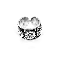 Load image into Gallery viewer, La Flor Ring – Blooming Floral Statement in .925 Sterling Silver
