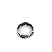 Load image into Gallery viewer, .925 Sterling Silver Ring, Alambre Ring, silver ring, sterling silver, silver cable ring, mexican silver
