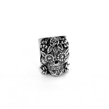 Load image into Gallery viewer, Female-Skull-Ring---MEXICAN-TREASURES
