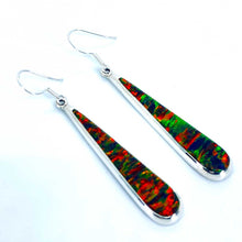 Load image into Gallery viewer, Natural-Opal-Long-Earrings---MEXICAN-TREASURES
